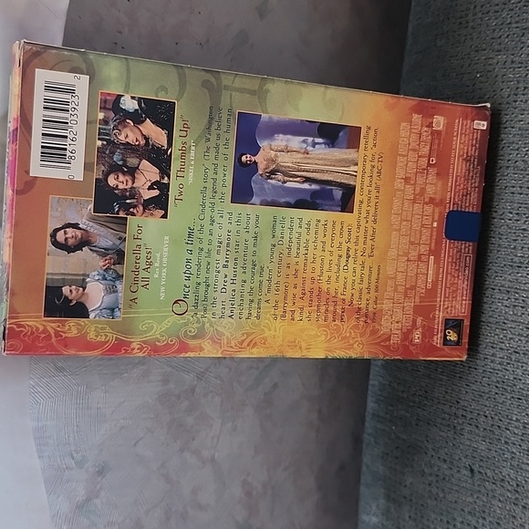 VHS TAPE "EVER AFTER" A Cinderella Story Drew Barrymore Movie - Picture 2 of 4